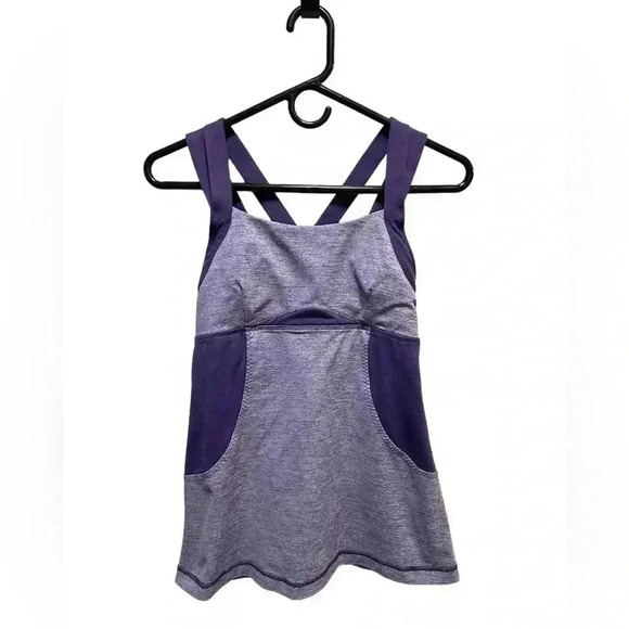 LULULEMON PURPLE Chaturanga Tank - Picture 5 of 7